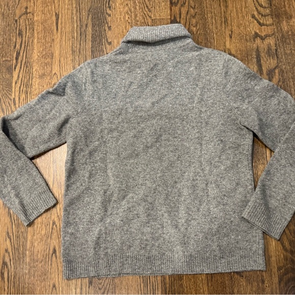 Vintage Lauren Ralph Lauren LRL Lambswool Sled Christmas Turtleneck Sweater L - Picture 5 of 9